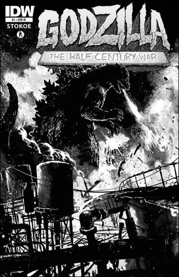 Godzilla: Half Century War  issue 1-B Frank Teran Cover