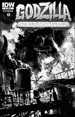 Godzilla: Half Century War  issue 1-B Frank Teran Cover