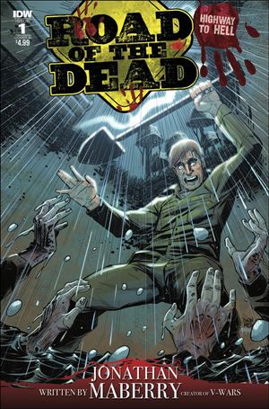 Road of the Dead: Highway to Hell issue 1-B Drew Moss Cover