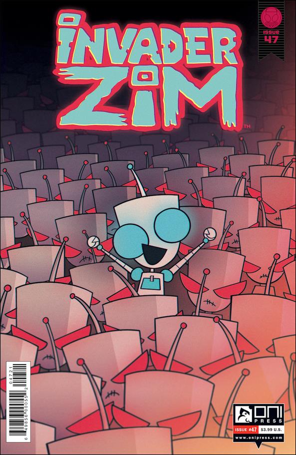 Invader Zim issue 47-B Jess Marfisi Cover