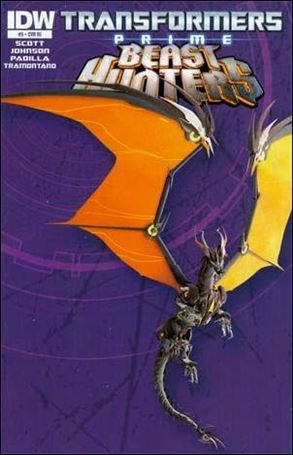 Transformers Prime: Beast Hunters issue 5-B 1:25 Animation Art Cover