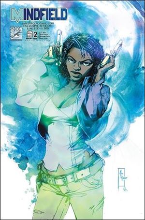Mindfield issue 2-D Alex Konat San Diego Comic-Con Cover 1/500