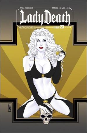 Lady Death (2010) issue 23-D Art Deco Cover 1:3