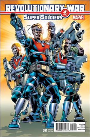 Revolutionary War: Supersoldiers issue 1-B Dave Gibbons 1:25 Cover