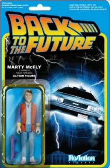 ReAction: Back to the Future figure 1 Marty McFly with Skateboard