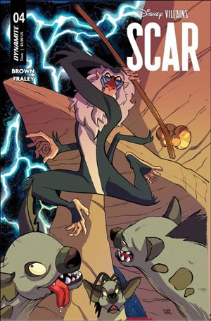 Disney Villains: Scar issue 4-D Drew Moss Cover
