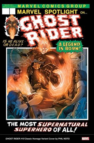 Ghost Rider (2022) issue 10-B Phil Noto Homage Cover