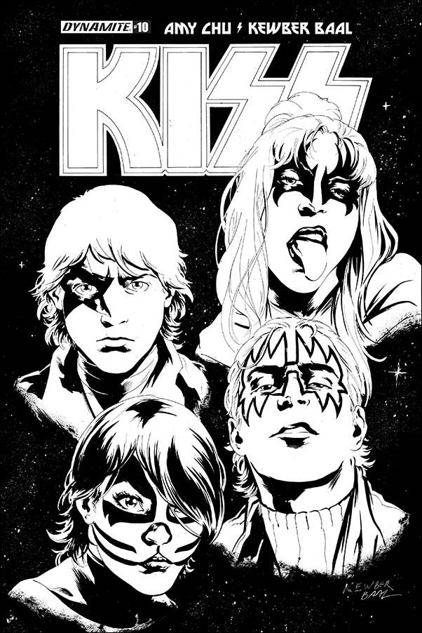 Kiss (2016) issue 10-E Kewber Baal  Virgin Cover