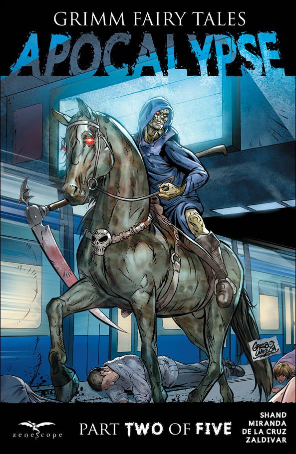 Grimm Fairy Tales: Apocalypse issue 2-D Gregbo Watson Cover