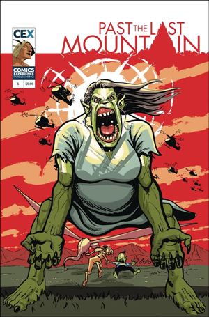 Past the Last Mountain issue 1-C Gannon Beck Cover