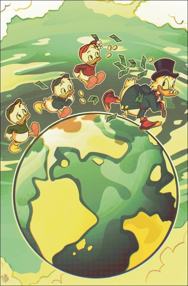 Ducktales (2024) issue 1-T Francesco Tomaselli Virgin 1:100 Cover