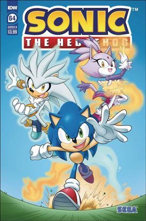 Sonic the Hedgehog (2018) issue 64-B Jennifer Hernandez Cover