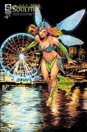 All-New Michael Turner's Soulfire issue 1-E Siya Oum Emerald City Comicon Cover 1/200