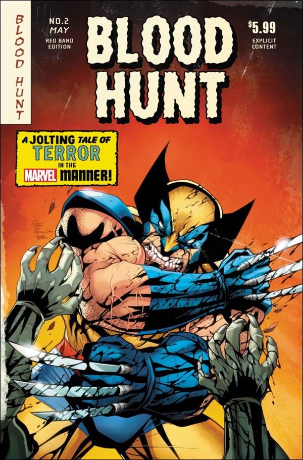 Blood Hunt: Red Band Edition (2024) issue 2-C Logan Lubera 1:25 Bloody Homage Cover