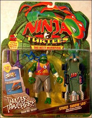 Ninja Turtles: The Next Mutation (Thunder Thrashers) Cover Image 2