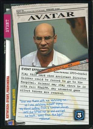 X-Files: 101361 (Base Set) card XF97-0446x1 Avatar