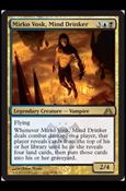 Magic the Gathering: Dragon's Maze (Base Set) card 85 Mirko Vosk, Mind Drinker
