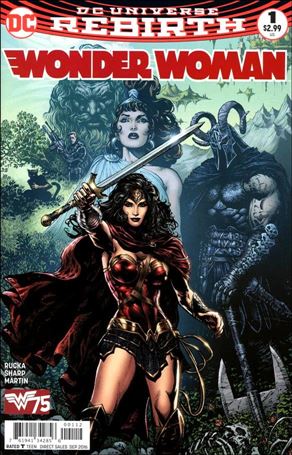 Wonder Woman (2016)  issue 1-C Liam Sharp Cover (2nd Printing)