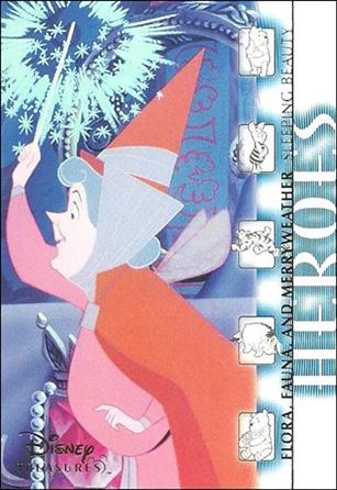 Disney Treasures: Series 3 (Base Set) card 204 Flora, Fauna & Merryweather - Sleeping Beauty