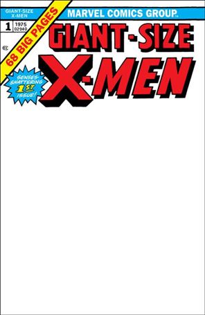 Giant-Size X-Men issue 1-F Unknown Comics Black Facsimile Edition (2023)