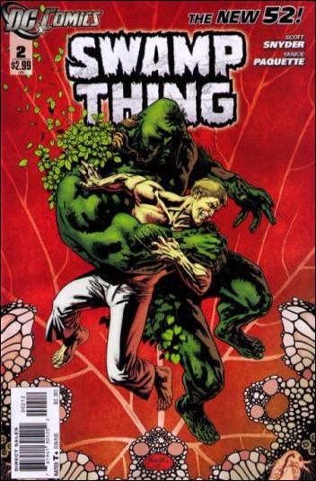 Swamp Thing (2011) issue 2-B Red Cover (2nd Printing)