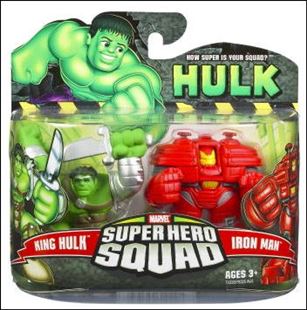 Hulk - Marvel Super Hero Squad  figure 3 WWH Hulk/WWH Hulkbuster Iron Man