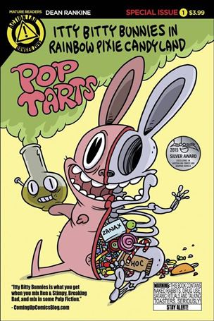 Itty Bitty Bunnies in Rainbow Pixie Candyland: Pop Tarts Cover Image 1
