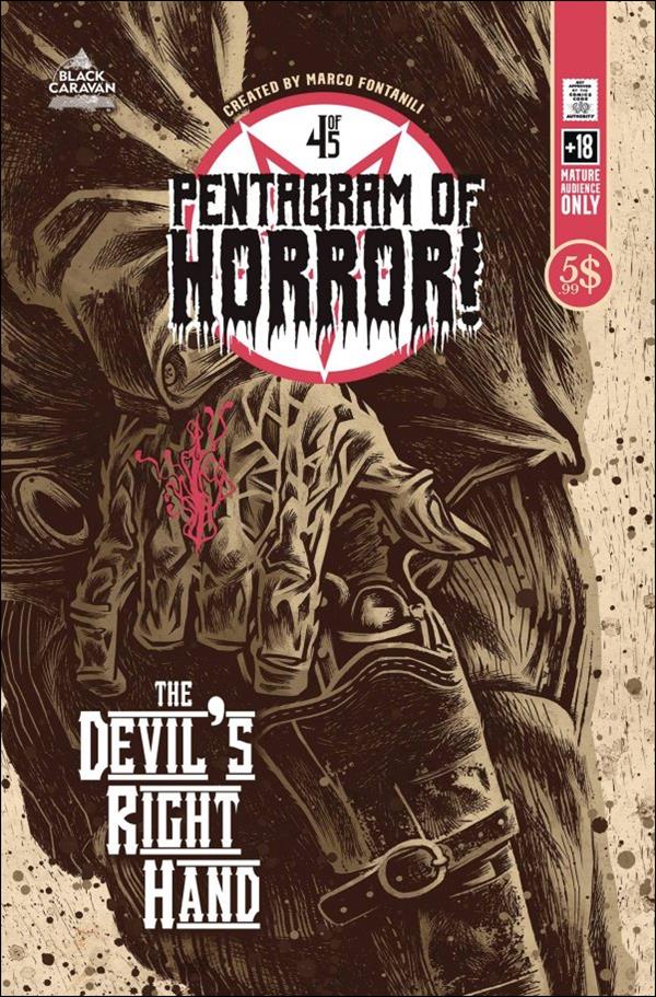 Pentagram of Horror issue 4 Standard Cover