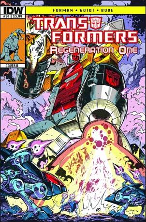 Transformers: Regeneration One issue 94-B Guido Guidi Cover