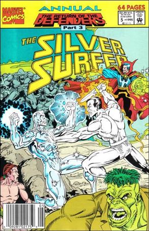 Silver Surfer Annual issue 5-B Newsstand Cover