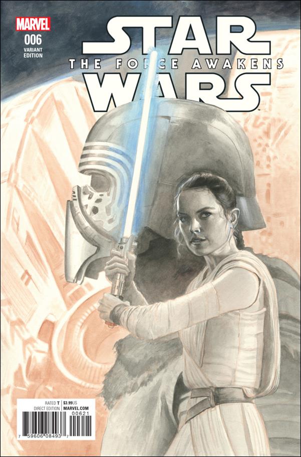 Star Wars: The Force Awakens Adaptation issue 6-D  Paolo Rivera 1:75 Sketch Cover