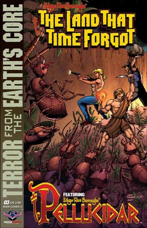 Edgar Rice Burroughs' The Land That Time Forgot / Pellucidar: Terror from the Earth's Core issue 3 Gene Magora Left Cover