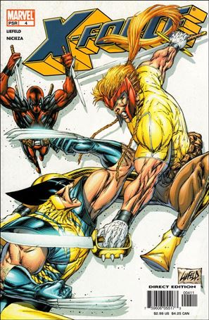 X-Force (2004) issue 4 Color Cover