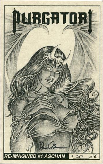 Purgatori: Re-Imagined issue Ashcan-B Limited Edition (Signed by Brian Pulido) 1/50