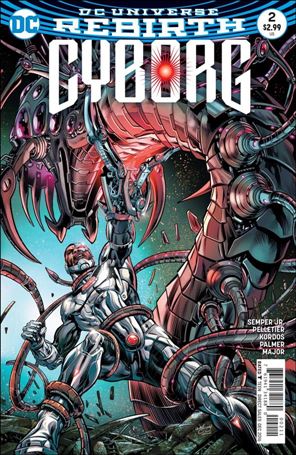 Cyborg (2016) issue 2 Will Conrad Cover
