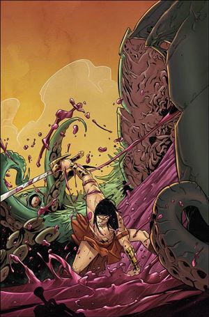 Dejah Thoris Versus John Carter issue 5-H Alessandro Miracola 1:11 Virgin Cover