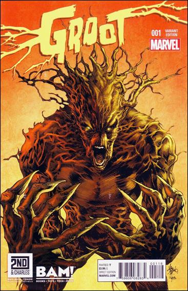 Groot issue 1-F Unbagged Mike Deodato Jr BAM/2nd & Charles Cover