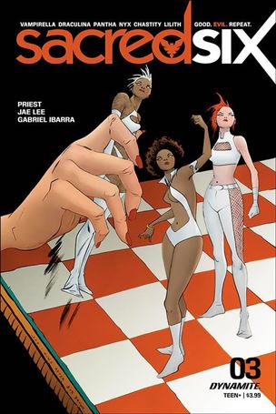 Sacred Six issue 3 Jae Lee Cover