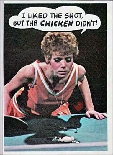 Laugh-In (Base Set) card 9 I Liked the Shot, But the Chicken Didn't!