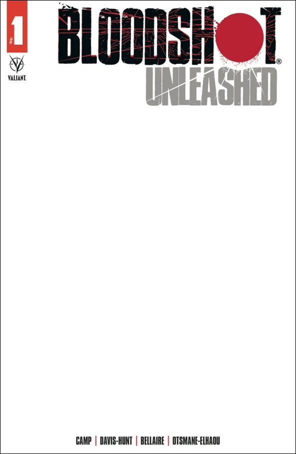 Bloodshot Unleashed issue 1-E Blank/Sketch Cover