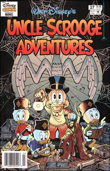 Walt Disney's Uncle Scrooge Adventures issue 27-B Marvel Cover