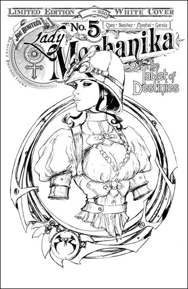 Lady Mechanika: The Tablet of Destinies issue 5-E Joe Benitez White Cover 1/250