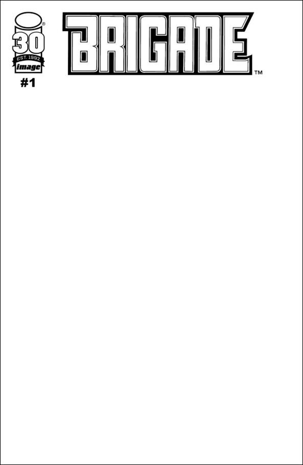 Brigade: Remastered issue 1-D Blank/Sketch Cover