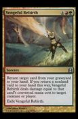 Magic the Gathering: Commander (Base Set) card 233 Vengeful Rebirth