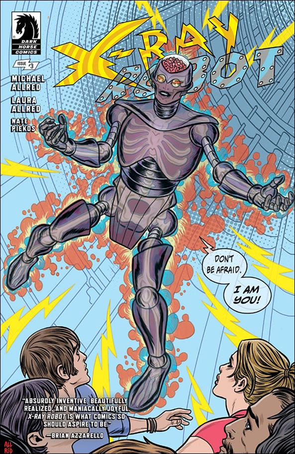 X-Ray Robot issue 3 Mike Allred Cover
