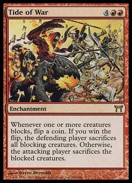 Magic the Gathering: Champions of Kamigawa (Base Set) card 194 Tide of War