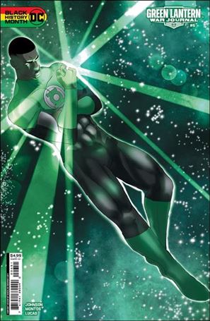Green Lantern: War Journal issue 6-C Nikolas Draper-Ivey Black History Cardstock Cover