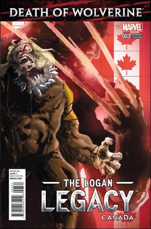 Death of Wolverine: The Logan Legacy issue 3-B Canadian Cover
