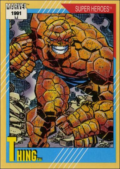 Marvel Universe: Series 2 (Base Set) card 3 Thing