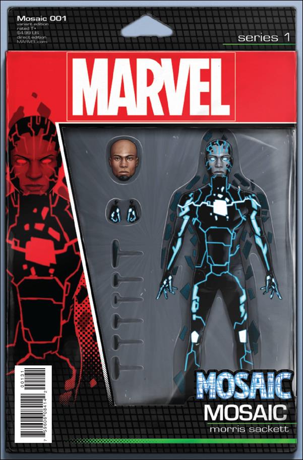 Mosaic (2016) issue 1-D John Tyler Christopher Action Figure Cover